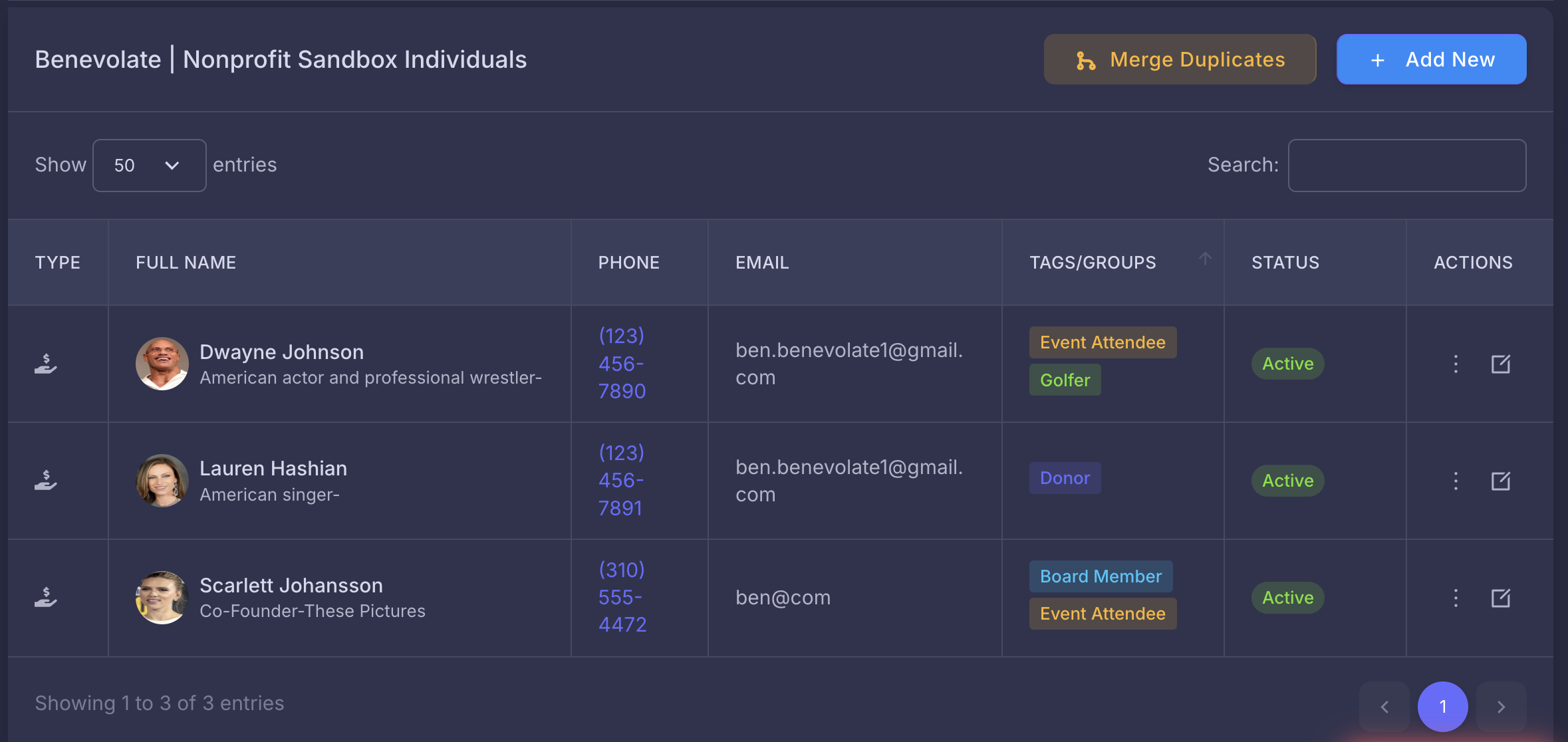 Members Management